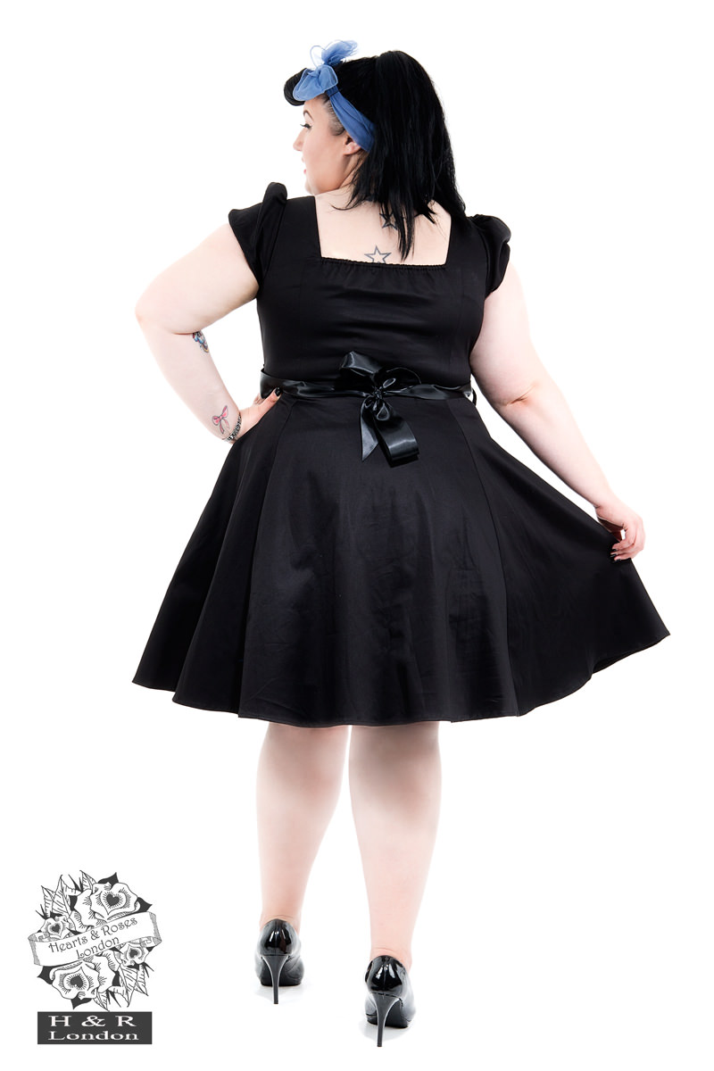 Black Rakuten Sorel Tea Dress